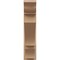 Ekena Millwork 7 1/2-in W x 30-in D x 30-in H Balboa Trad Rough Cedar Woodgrain TimberThane Outlooker, Primed Tan OUTUR075X30X30BOA04RCPR - alternate 6